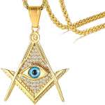 Masonic Eye necklace