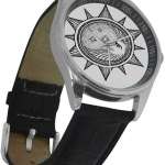 Occult strap watch