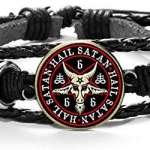 Satanic Pentagram Bracelet