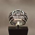 pentagram occult ring